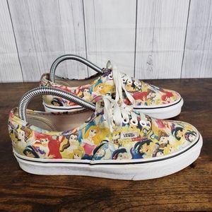 Vans Limited Edition Disney Princess Sneaker Shoes Womens 8 Mens 6.5